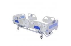 China 2150MM 250KGS Five Functions Electric Hospital Bed For Patients ICU Use supplier