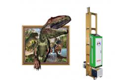 China LCD 3d Automatic Vertical Wall Printer Direct Wall Painting Machine supplier