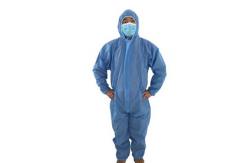 China PP Nonwoven Disposable Protective Suit Paper Overalls PP Waterproof Antistatic supplier