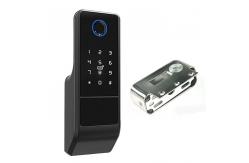 China Keyless Biometric Fingerprint Recognition Tuya Smart Lock With CE FCC Certificate supplier