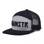 Mesh Flat Brim Cap Material Durable And Breathable Adjustable Snapback Hat Mesh Back For Men Women for sale