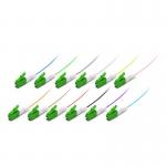 LC Fiber Optic Patch Cord OM3 OM4 Simplex Duplex LC APC Single Mode Fiber Jumper for sale
