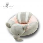 PP Cotton Soft Plush Sit Up Chair Infant Stuffed Animal Shaped Chair EN71 for sale