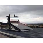 Aluminium Alloy Flat Plate Solar Collector , Home Solar Water Heating System for sale