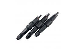 China 30A Black Photovoltaic Fuse Connector for Solar System Installations supplier