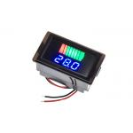 Car Battery Charge Level Indicator Blue Display Module For Arduino 12 - 60V for sale