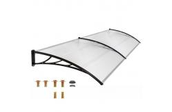 China CE Certification Polycarbonate Sheet Windows Awning Canopy Customized Design supplier