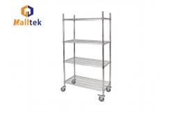 China Adjustable Kitchen Chrome Plated 5 Tier Wire Shelf supplier
