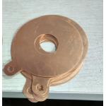 High Reliability Piezo Ceramic Plate Electrode Copper Ring Heat Resistance for sale