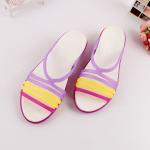 Ladys Tpu Upper Open Toe Eva Wedge Sandals for sale