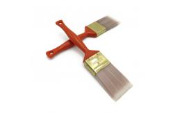China Gloss Synthetic Paint Brush Synthetic Tapered Filament Plastic Handle supplier