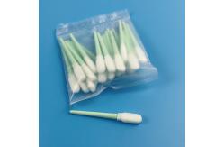 China Big Sponge Tip Head Make Polyurethane Foam Swab Short Stick supplier