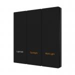 Controlling Lamp KNX Wall Switch , 4 Gang Double Gang Light Switch for sale