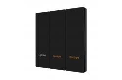 China Controlling Lamp KNX Wall Switch , 4 Gang Double Gang Light Switch supplier