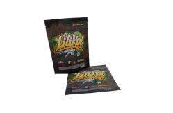 China Zipper Mylar weed Bags 35g Three Side Seal For Package Weed weed supplier