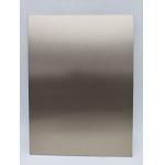 Fire Rated ACP Signage Sheets 4.0mm Core With Brushed Metal Finish For Outdoor Advertisement for sale