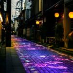 Waterproof Floor Interactive Projection System 5000Lm For Outdoor