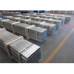 Silver Galvanized Steel Profile Solar Mounting System PV Module Components for sale