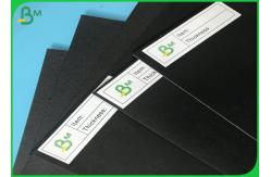 China 200g 250g Coated High Stiffness Book Binding Board /  Black Cardboard In Sheet supplier