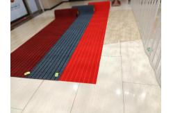 China Non Slip Washable Door Rug 900mm Width With Rolled Spacer Pile supplier
