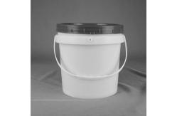 China Milk Pakaging Leak Proof  5L Plastic Bucket 1 Gallon Pail With Lid supplier