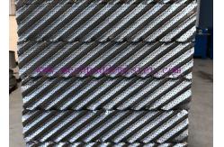 China Layer Height 150mm Rectangular Shape Metal Structured Packing supplier