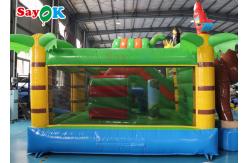 China 0.5mm PVC Inflatable Bounce Slide Jumping House Fire Retardant supplier