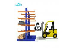 China Steel Assemble Cantilever Storage Racks System for Long Material supplier
