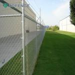 Technique Woven 5ft Galvanized Chain Link Fence With PVC Coated Wire Mesh And Hot Dip Galvanizing for sale