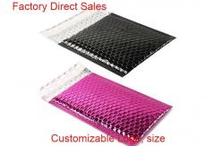 China Aluminum Foil Metallic Bubble Mailers Self Adhesive Seal Shiny / Matte With Logo supplier