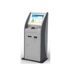 Floor Standing Touch Screen Self Service Kiosk with Card Reader For Banks for sale