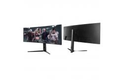 China Curved 49 Inch 5k High Resolution Lcd Monitors 75hz Gaming Monitors supplier