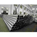 30FT Hot Dipped galvanised steel power pole For Overlap Or Flange Connection At 4-50 Meters Height for sale