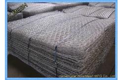 China Double Twisted Gabion Wire Mesh Panels Heavy Zinc Coating Erosion Control supplier