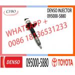 Diesel Engine Auto Parts Common Rail Injector 095000-5880 for sale