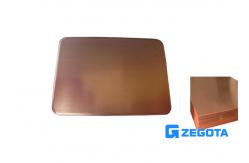 China High Performance Copper Clad Aluminum Plate Good Surface Roughness supplier