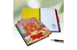 China Custom A4/A5/A6 3D Lenticular Notebook For Children CMYK Offset Printing supplier
