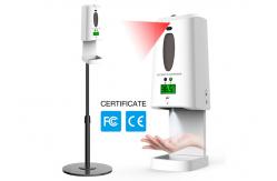 China Liquid 1300ml Wall Mounted Soap Dispensers With Smart Thermometer supplier