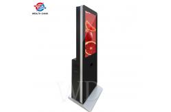 China Capacitive Touch web based CMS Floor Standing Digital Signage LCD supplier