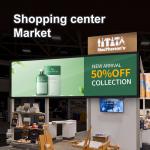 2K Stretched Bar LCD Shelf Display Android Promotion Ads Screen