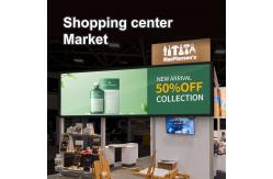 China 2K Stretched Bar LCD Shelf Display Android Promotion Ads Screen supplier
