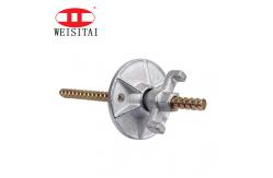 China Electro Glavanized Construction Formwork Accessories Scaffolding Tie Rod And Nut supplier