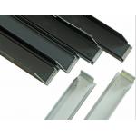 Silvery Alloy Mounting Aluminum Solar Panel Frame High Accuracy for sale