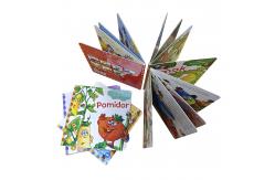 China Saddle Stitching A5 Baby Book Printing Custom Hard Cover Coated Paper supplier