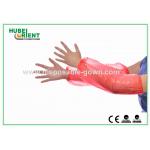 PE Waterproof Disposable Use 16 Or 18 Inch PE Arm Sleeves For Food Industry/Restaurant for sale