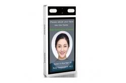 China Temperature Measure 0.8m Facial Recognition Entry System supplier