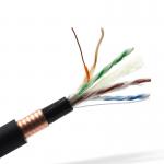 Manufacturer Price 1000Ft Outdoor Jelly Filled Cat6 Cable Utp/Ftp Armored Cat6 Cable for sale
