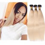 Brazilian Blonde 1B/613 Straight Hair 100%Human Hair Weaving Remy Hair for sale