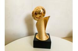 China Handball Custom Engraved Trophy As Prizes For Winners In Hand Ball Game supplier