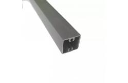 China 6063 Aluminium Sliding Door Frame Anodized Square With Screw Part supplier